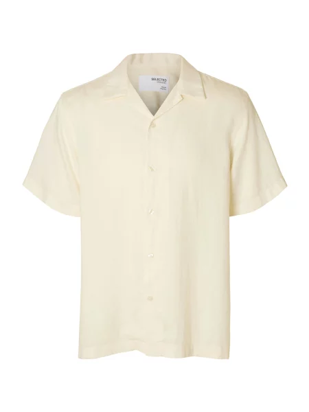 SELECTED HOMME Košeľa SLHNoa krémová