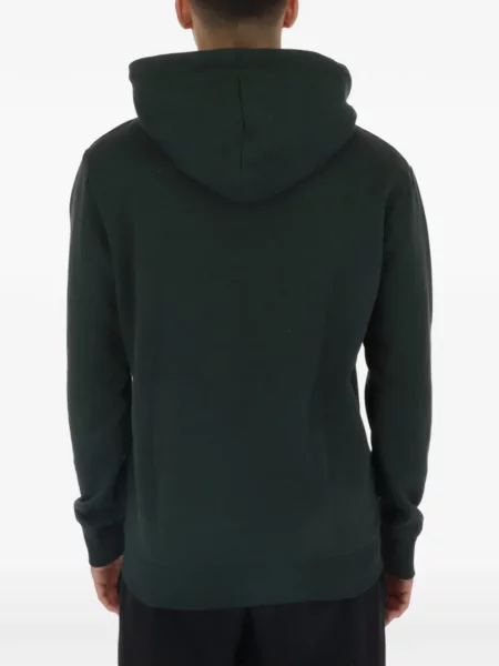 Hanorac cu glugă Superdry cu imagine verde