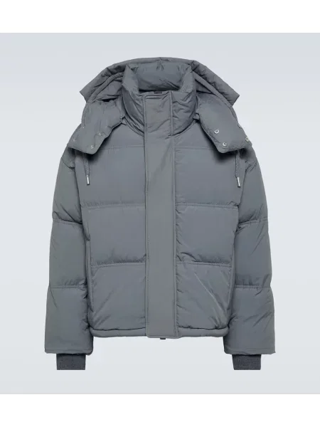 Péřová bunda Ami Paris šedá