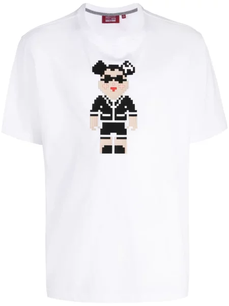 Tricou Mostly Heard Rarely Seen 8-bit cu imagine alb