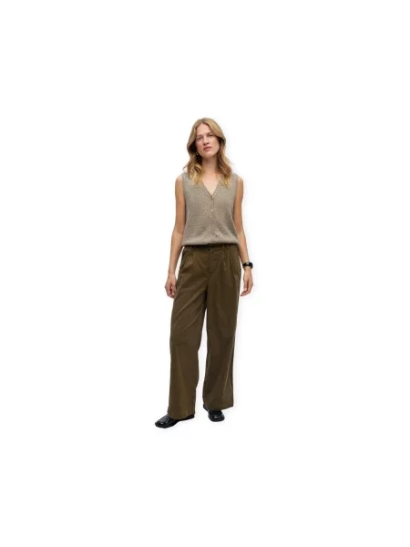 Pantaloni Object verde