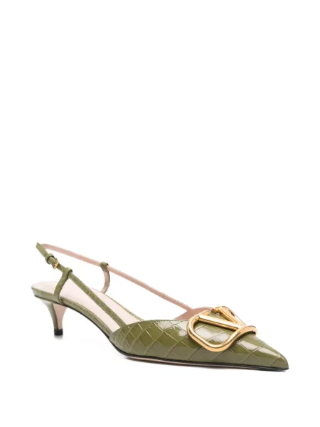 Pantofi cu toc Valentino Garavani verde