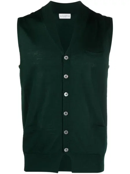 Вълнен елек Ballantyne зелено