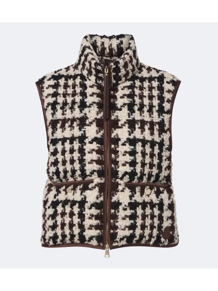 Vestă Moncler din piele