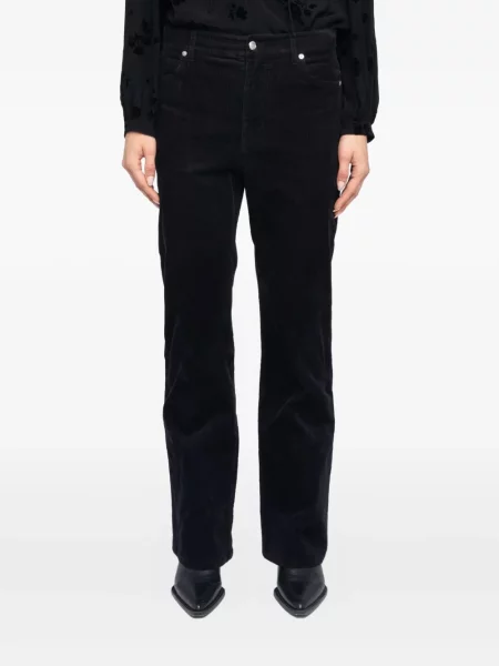 Pantaloni Zadig&voltaire de catifea cord negru