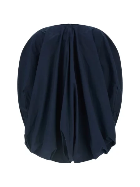 Cămașă Jacquemus asimetrică albastru