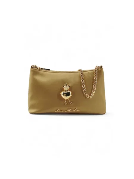 Torebka hobo Love Moschino beżowa