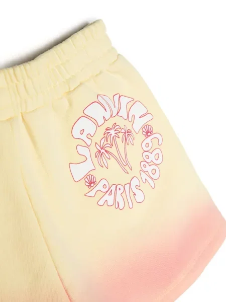 Szorty dziecięce Lanvin Enfant żółte