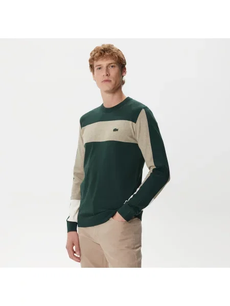 Lacoste Sweter Lacoste zielony