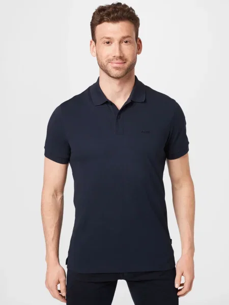 Boss Tricou polo Pallas Bleumarin negru