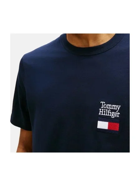 Tričko Tommy Hilfiger modrá