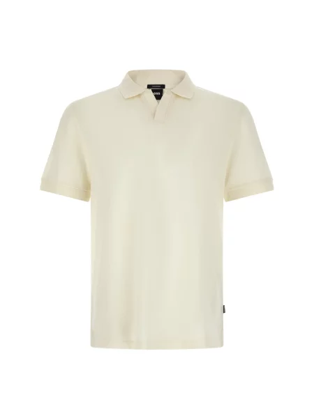 Koszulka polo Boss biała