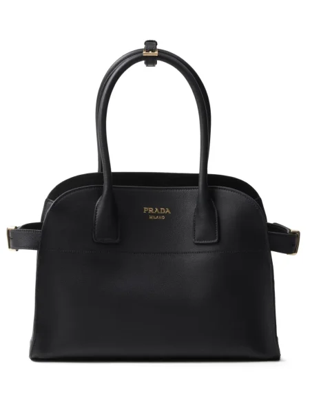 Torebka skórzana Prada skórzana czarna