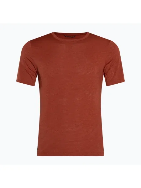 Мъжка тениска за бягане Saucony Stopwatch paprika heather оранжево