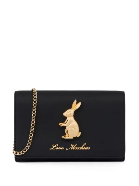 Geanta crossbody Love Moschino negru