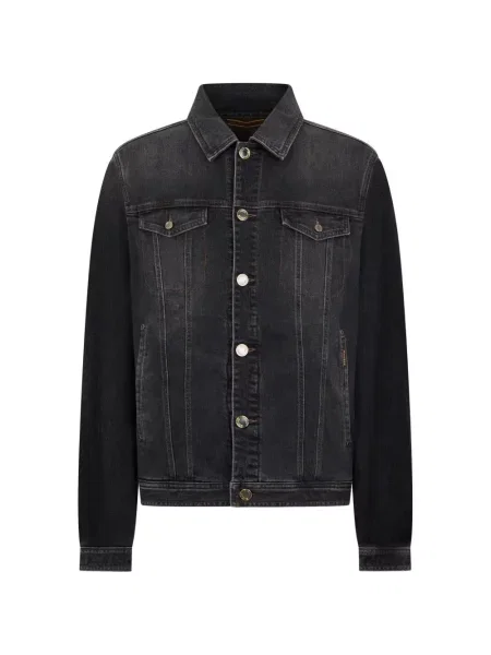 Geacă de blugi Moorer negru