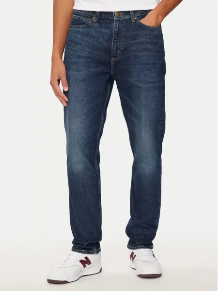 Lee Džinsai Austin Tamsiai Tapered Fit mėlyna