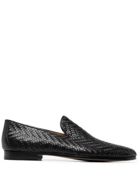 Pantofi loafer Magnanni din piele negru