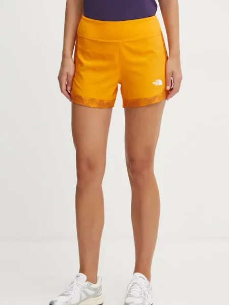 The North Face szorty sportowe Sunriser pomarańczowe