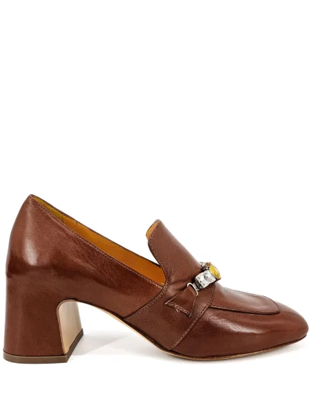 Pantofi cu toc Madison.maison din piele maro