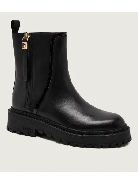 Liu Jo De piele botine Rumi 46 negru
