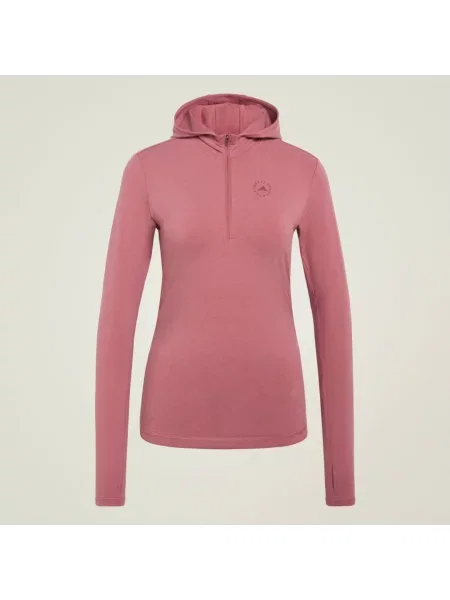 Marszczona bluza z długim rękawem adidas by Stella McCartney Studio