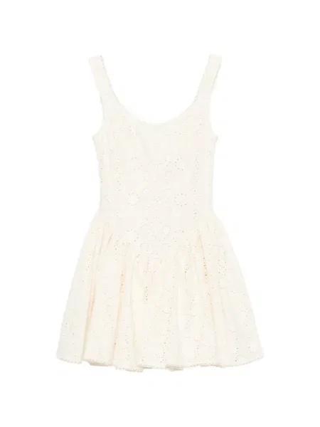 Rochie mini Agua By Agua Bendita cu broderie