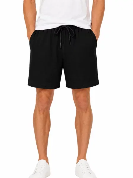 Pantaloni scurți de sport J.style negru