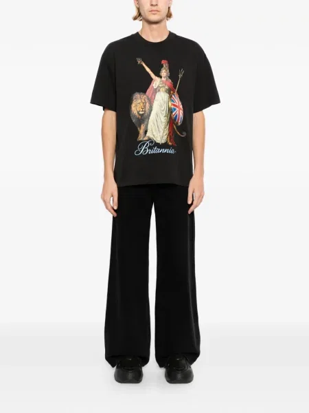 Tricou Melt cu imagine negru