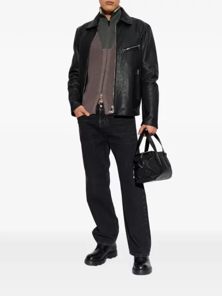 Blugi drepți Diesel negru