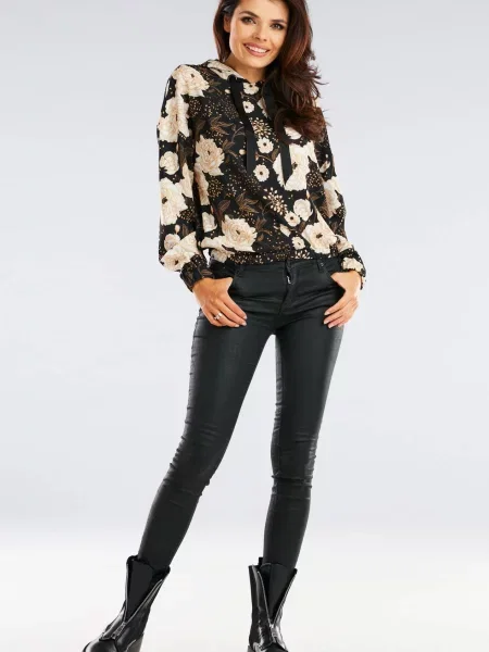 Bluza Awama siva