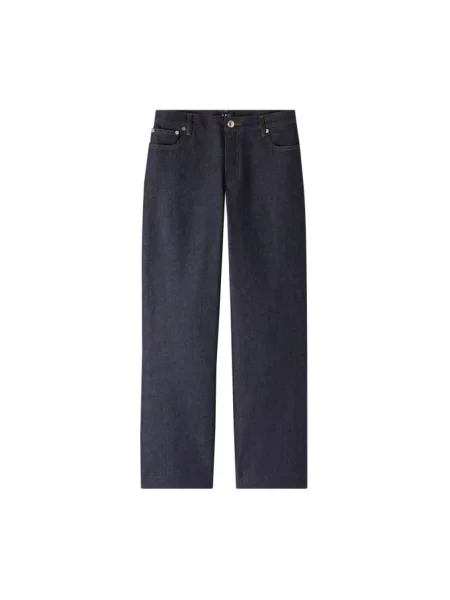 Jeansy straight leg A.p.c. retro niebieskie