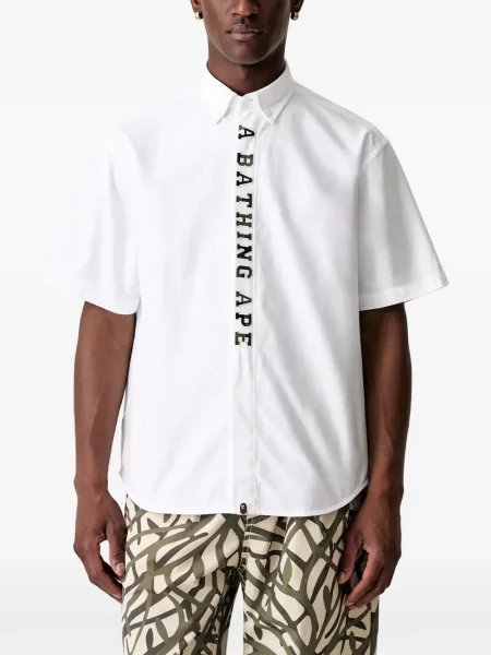 Scurt cămașă A Bathing Ape® alb