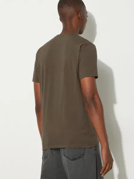 Футболка Fjallraven Logo T-shirt M з принтом зелений