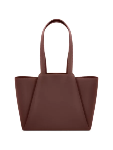 Geantă shopper Kaai din piele maro