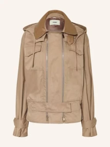 Fendi Kurtka beige beżowa