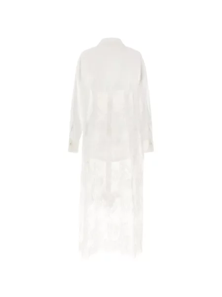 Rochie midi Zimmermann din dantelă alb