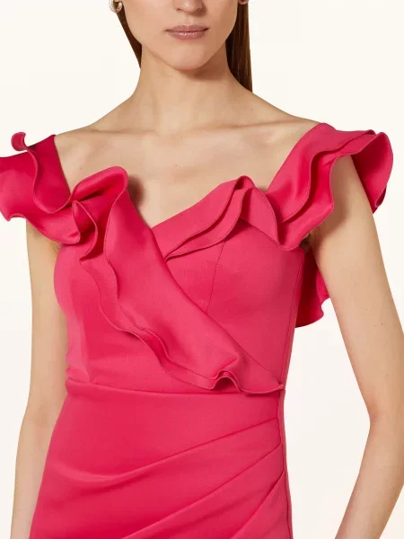 Lipsy Sukienka Koktajlowa Raffle pink różowa