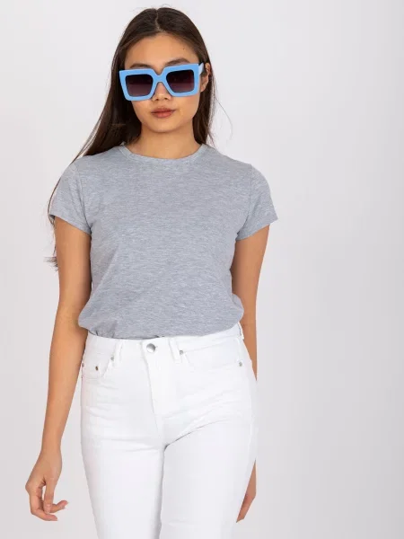 Tricou Fashionhunters gri