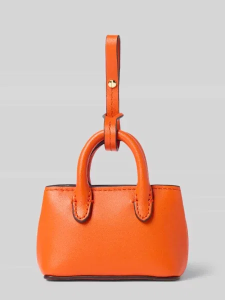 Zawieszka Lauren Ralph Lauren skórzana pomarańczowa