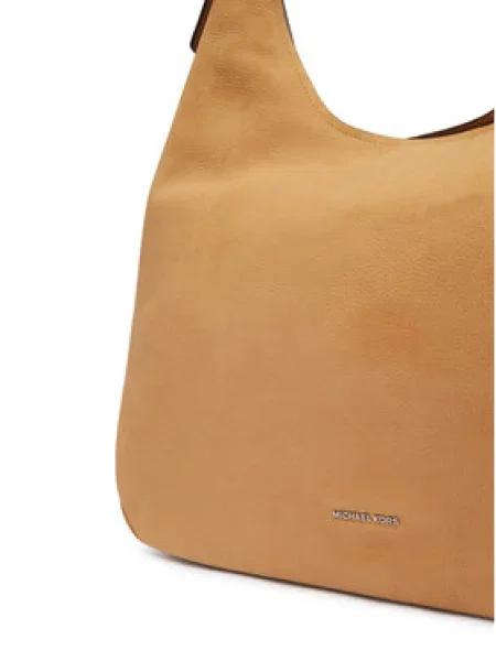 MICHAEL Michael Kors Kabelka na rameno brokátová hnedá