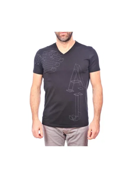 Koszulka Armani Jeans czarna