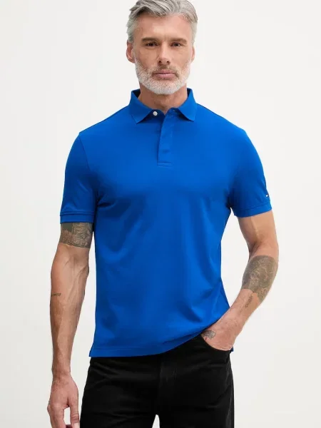 Tricou polo Tommy Hilfiger albastru
