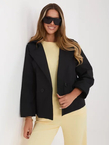 Palton Rue Paris negru