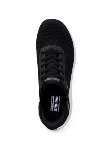 Маратонки Skechers с връзки с дантела черно
