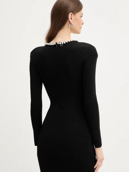 Šaty Marciano by Guess BEATRIZ mini přiléhavé černá