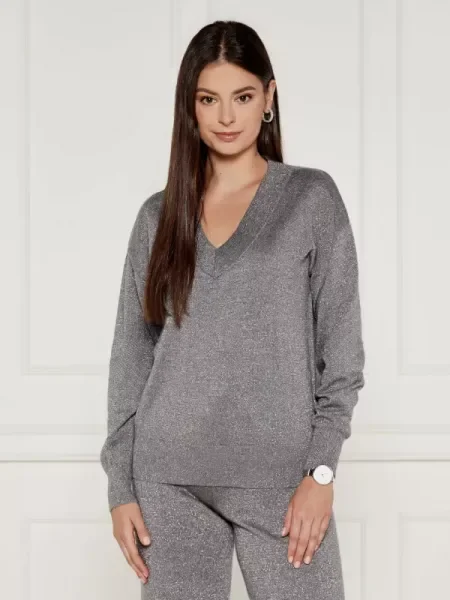 Joop! De lână pulover gri