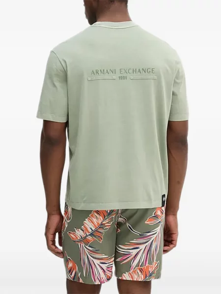 Tricou Armani Exchange verde