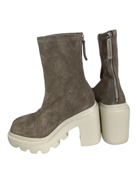 Buty do kostki Vic Matie zamszowe szare