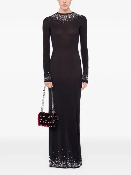 Rochie maxi Rabanne de costum negru